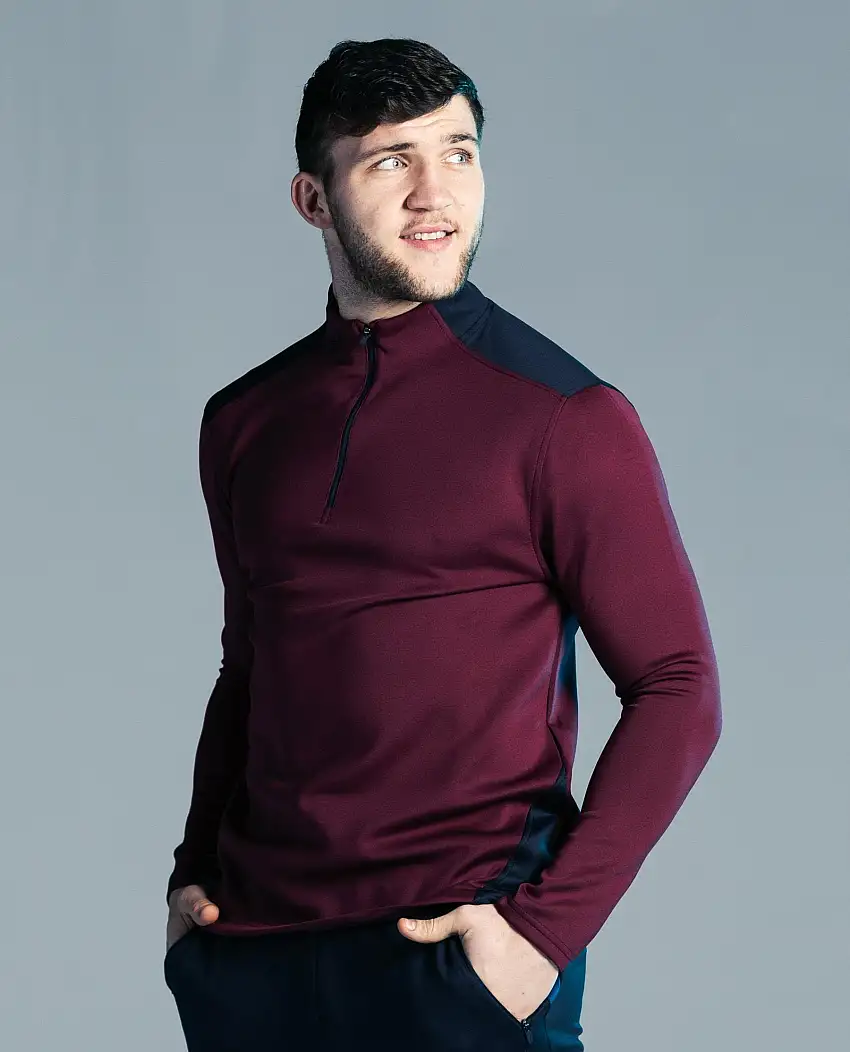 Bua20HalfZip_Maroon-Navy_MainImage24-03-20-min-1